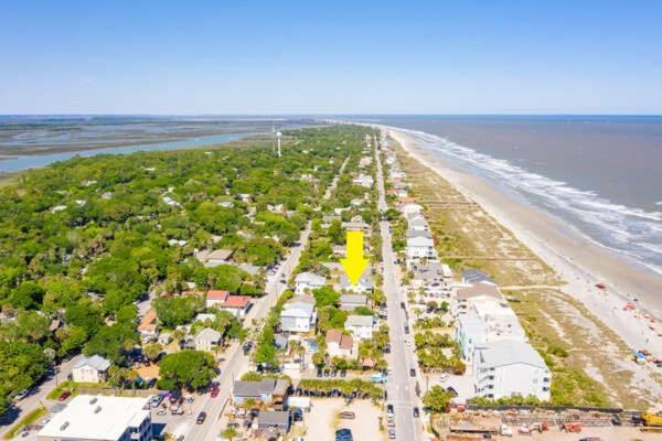 Salty Shack Unit C - Salty Shack - Dog Friendly Home - Across From The Beach - Central Location! Folly Beach Kültér fotó