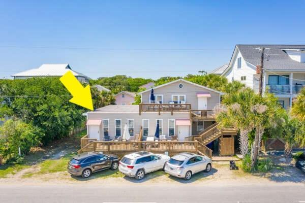 Salty Shack Unit C - Salty Shack - Dog Friendly Home - Across From The Beach - Central Location! Folly Beach Kültér fotó