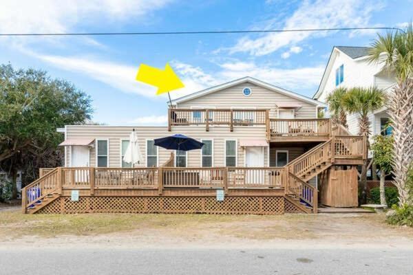 Salty Shack Unit C - Salty Shack - Dog Friendly Home - Across From The Beach - Central Location! Folly Beach Kültér fotó